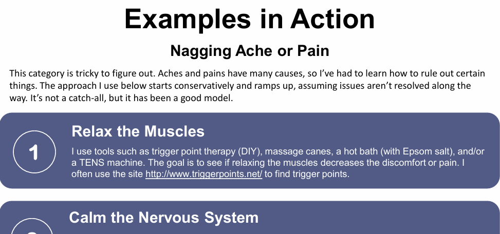 Injury & Pain Navigation Guide